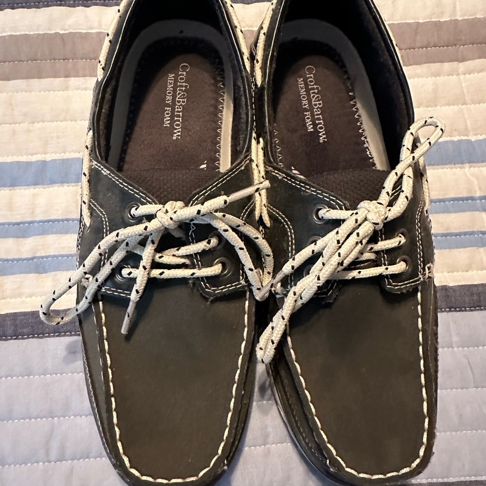 Croft and Barrow “boat shoes”